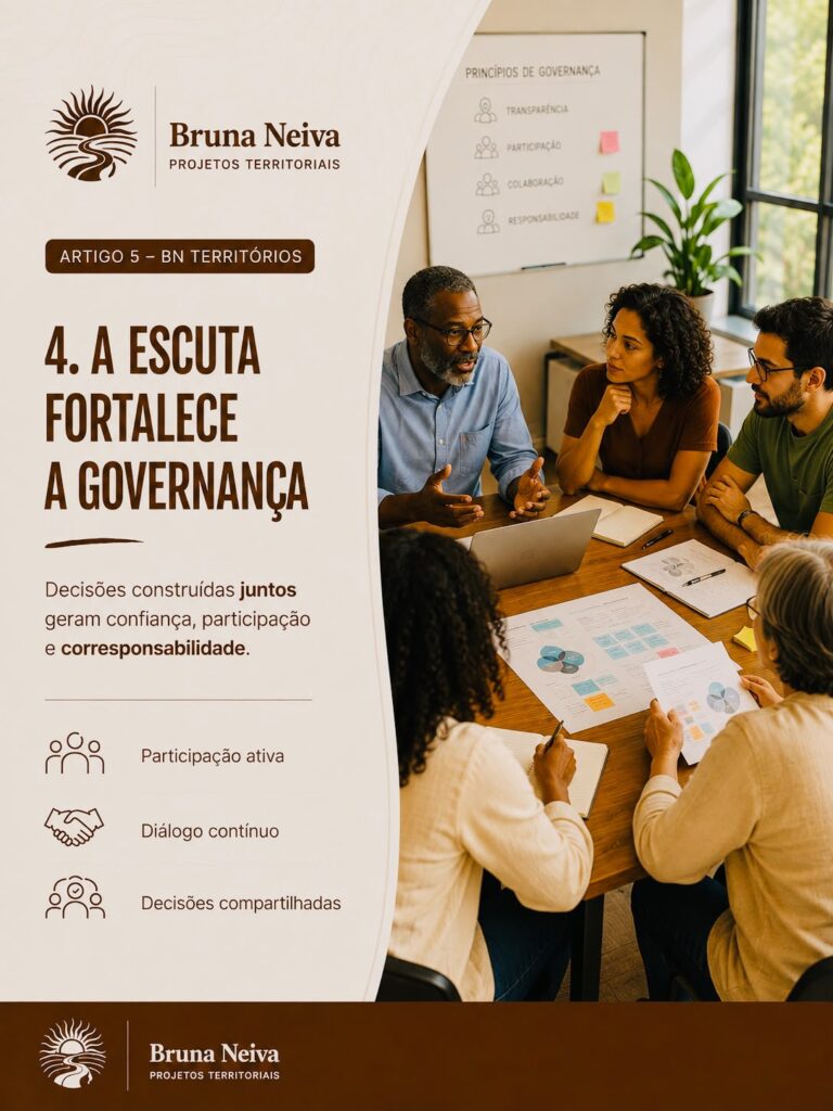 Por que o território precisa de escuta antes de projeto?